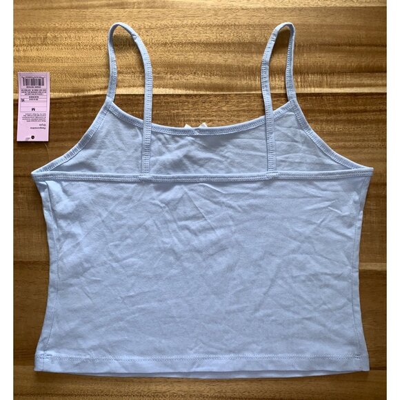 Wild Fable Womens Set Of 2 White & Blue Casual Camisole Tops Size Medium - Picture 9 of 11